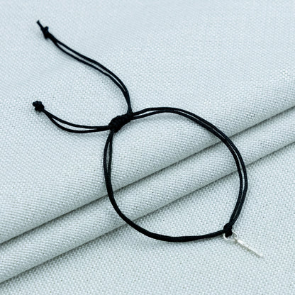 Matching Thread Bracelets with Silver Knife(chaku) Locket Perfect Boy and Girl Combo.