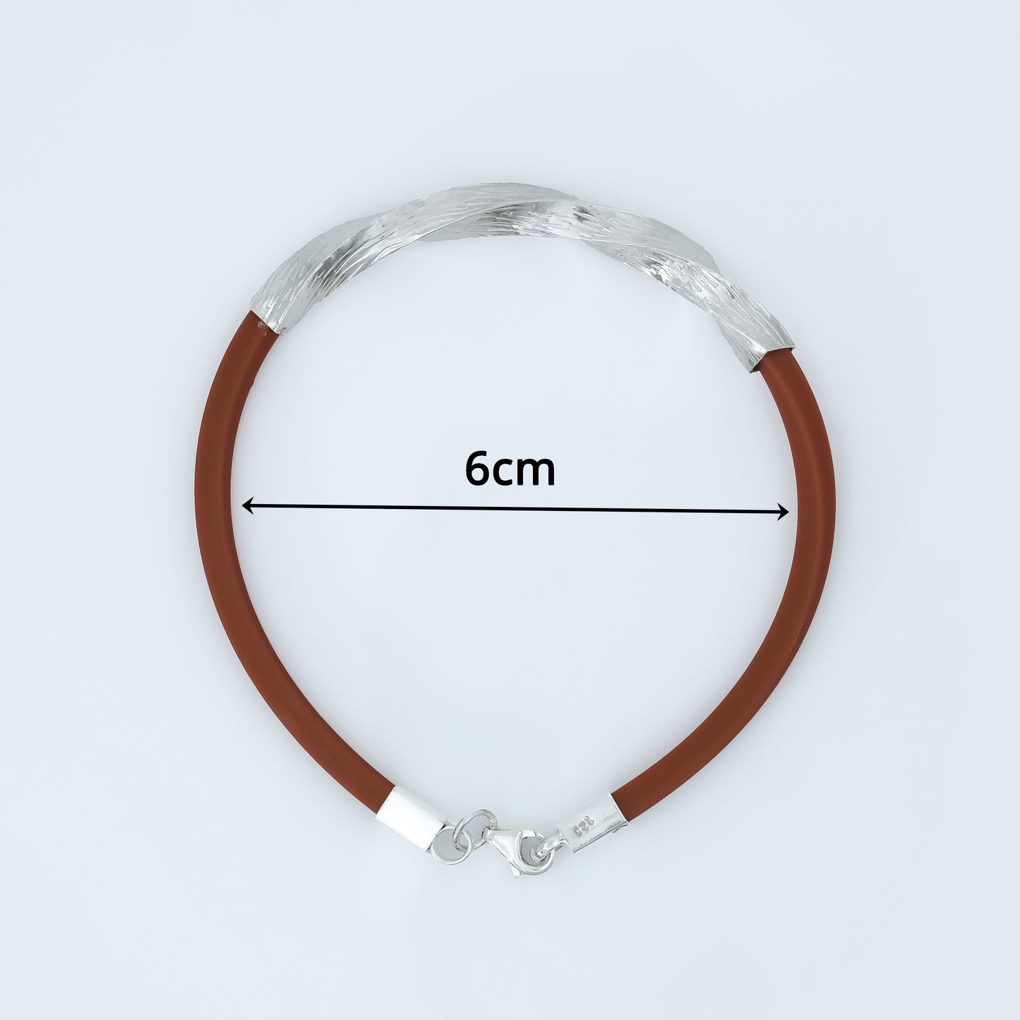 Silver Classical Trendy Twist Bracelet