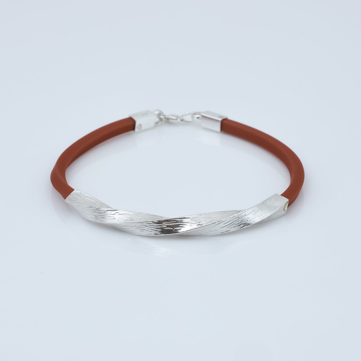 Silver Classical Trendy Twist Bracelet