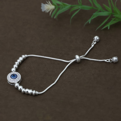 Modern Adjustable Evil Eye Bracelet for Women