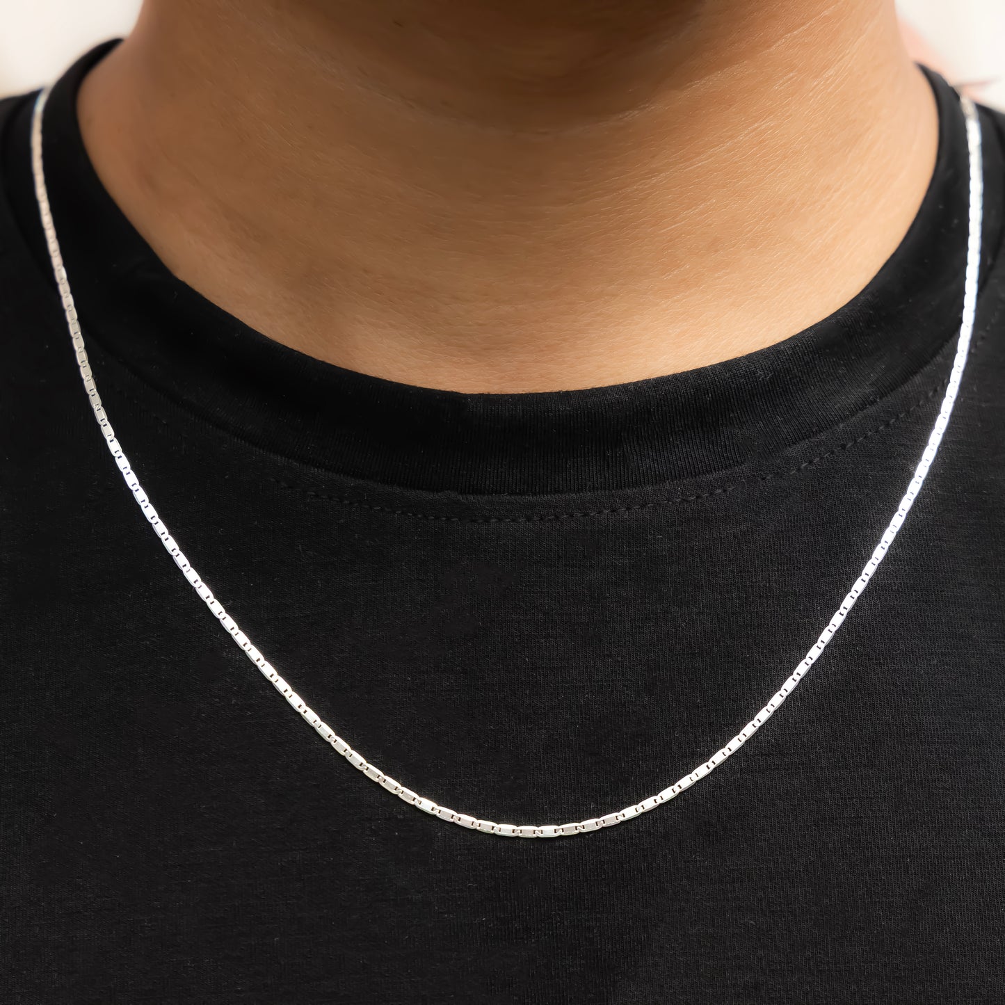 Lightweight Sterling Silver Everyday Chain