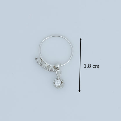 Minimal Hanging Earrings Sterling Silver