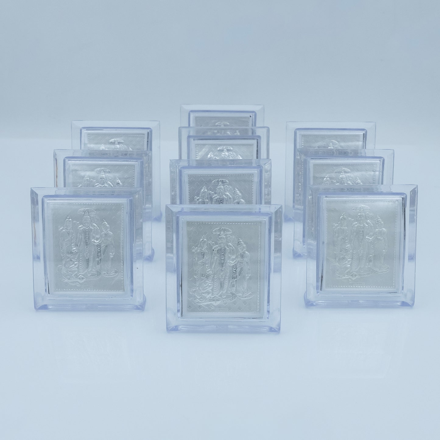 Shri Ram Darbar Silver Frame