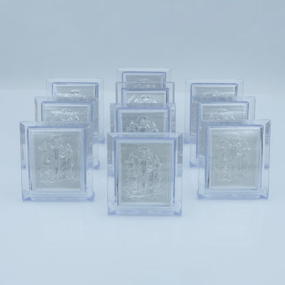 Shri Ram Darbar Silver Frame