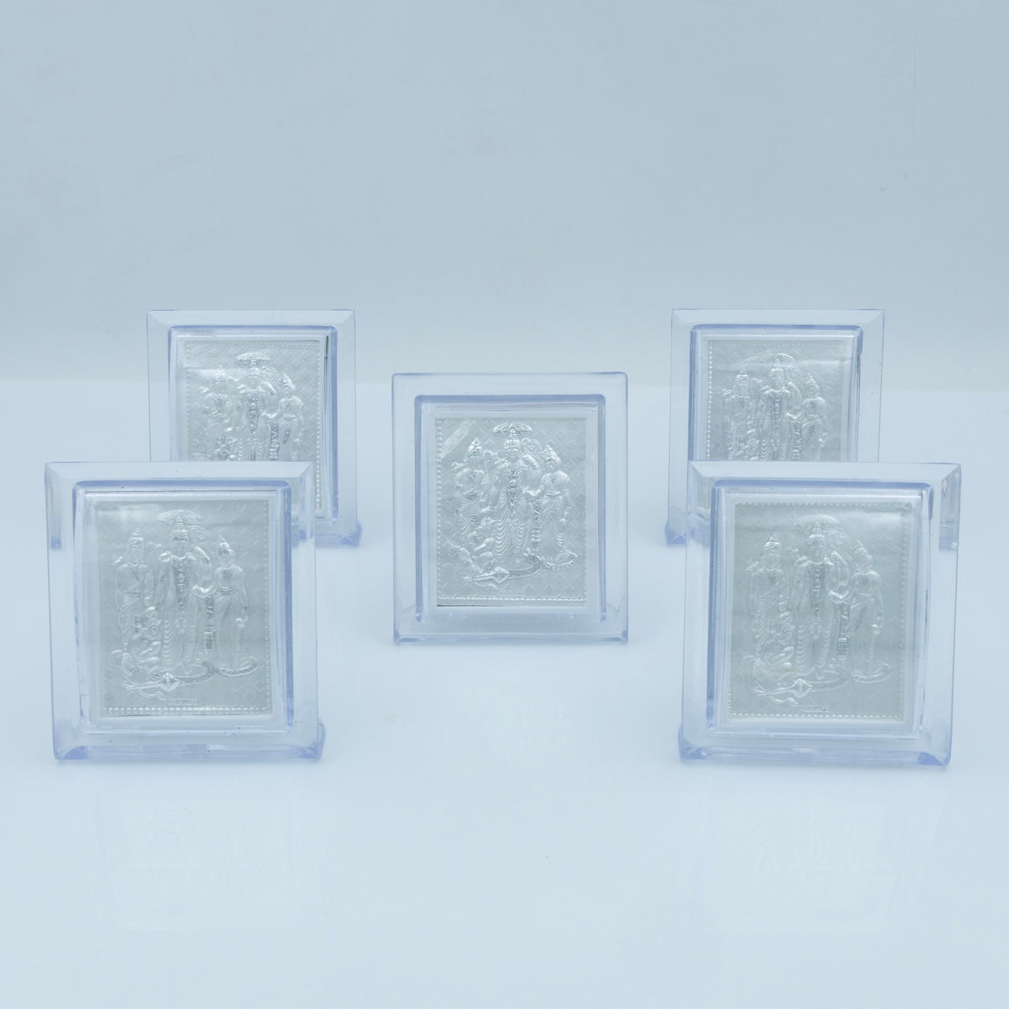 Shri Ram Darbar Silver Frame