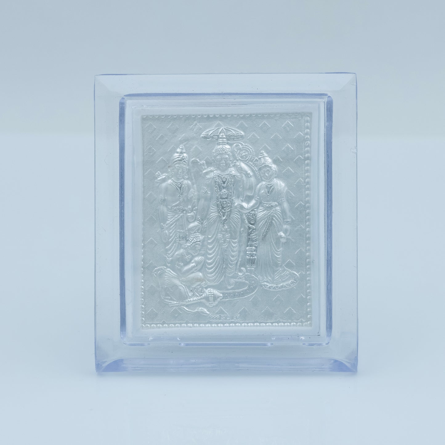 Shri Ram Darbar Silver Frame
