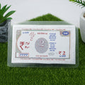 999 Pure Silver Plated 2 Rupees Currency Note