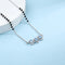 Designer Blue Stone Silver Mangalsutra for Women's