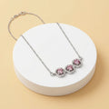 Elegant Mangalsutra Featuring a Beautiful Purple Gemstones