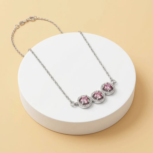 Elegant Mangalsutra Featuring a Beautiful Purple Gemstones