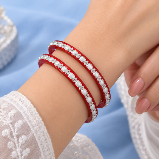 Elegant Minimalist Silver Bangles for Everyday Wear