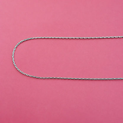 Elegant Silver Chain Necklace for Women