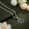 Elegant Silver Chain with Swastik Pendant