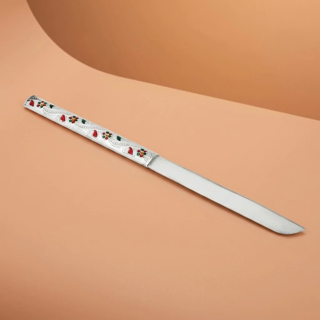 Elevate Your Dining Experience with Our Designer Silver Knife