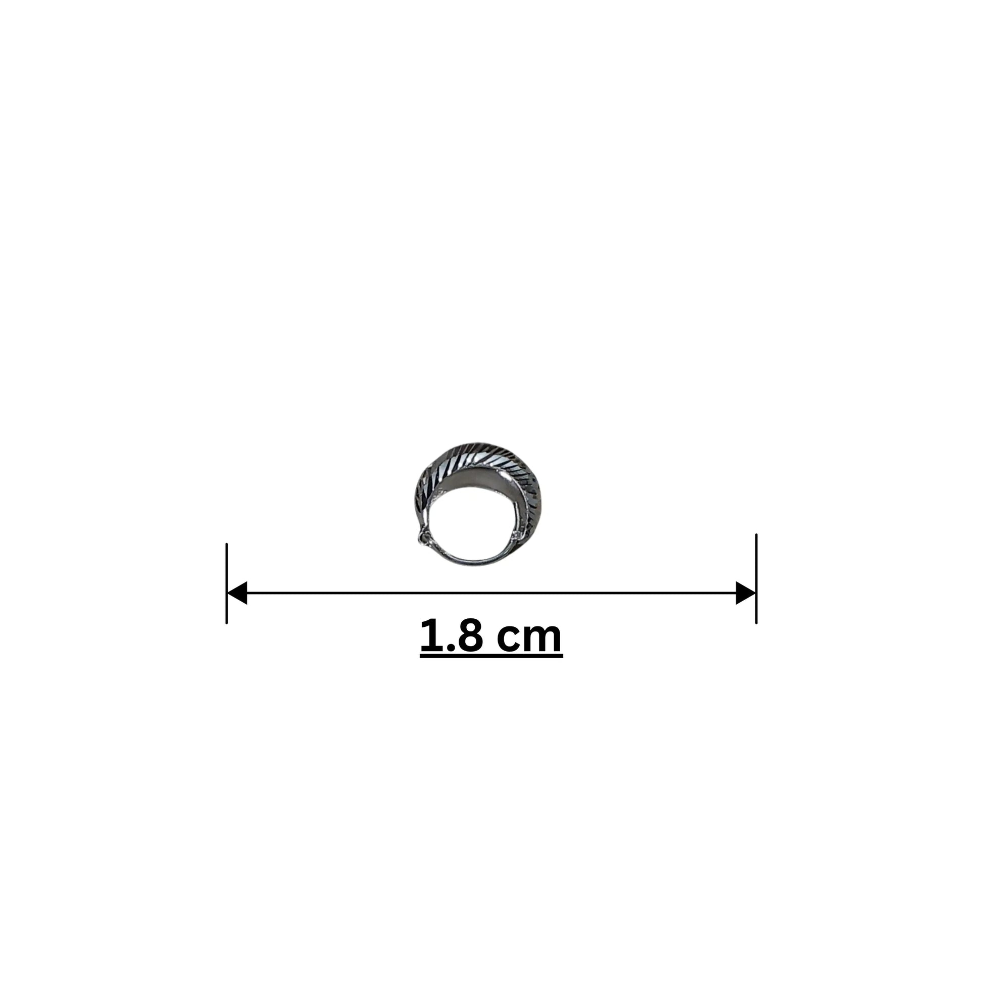 Everyday Wear 925 Silver Oval Hoops