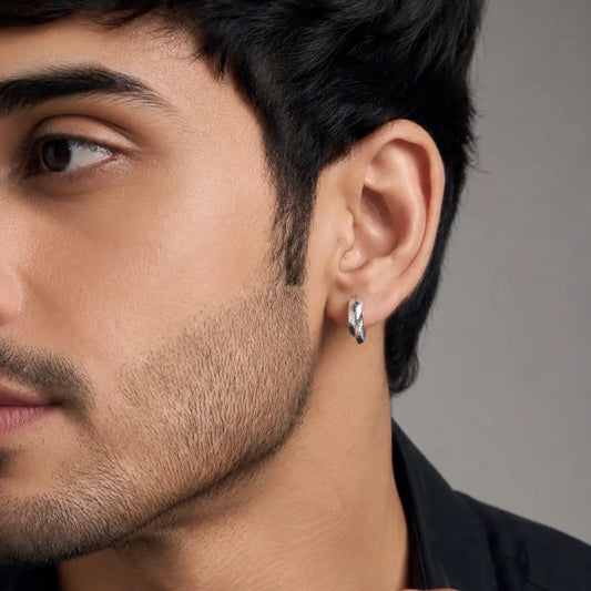 Everyday Wear 925 Silver Oval Hoops