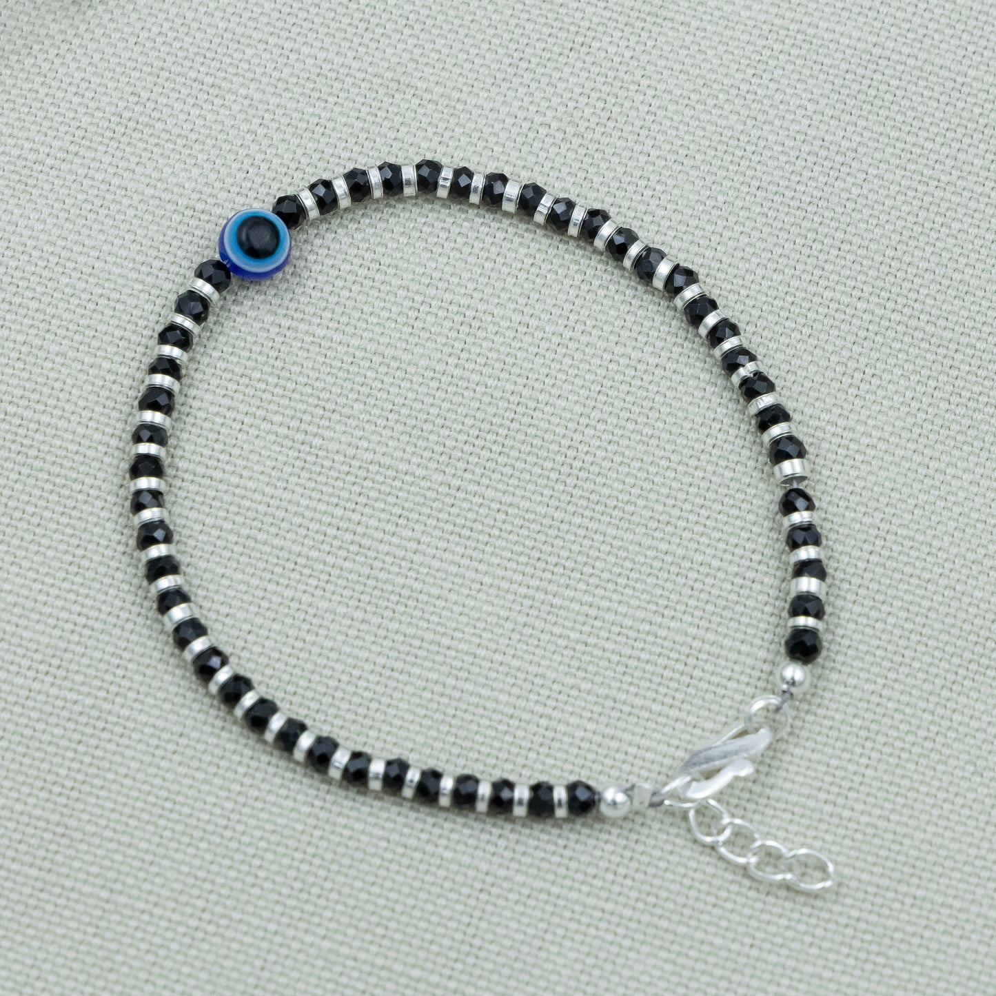 Evil Eye Protection Black Bead Bracelet Nazar Suraksha