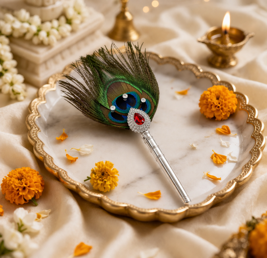 92.5 Silver Foil Silver Traditional Morpankh