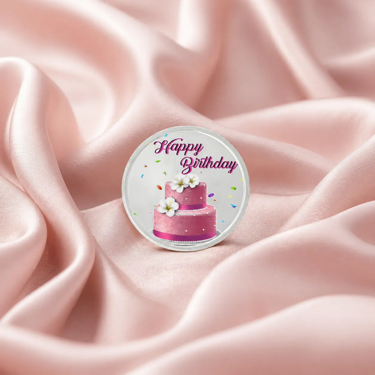 Fine Silver 10 Gm Coin For Birthday