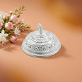 Finely Crafted Silver Chattar for Devotional Use