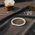 Premium Gajmukh Silver Bangles Multi-Color Edition