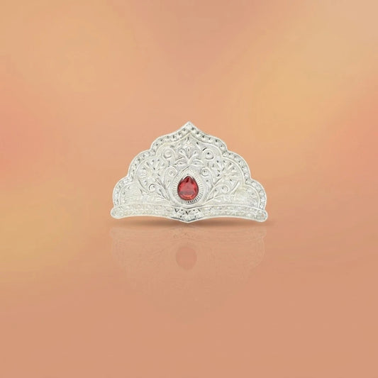 God Crown Mukut for Laddu Gopal in Silver