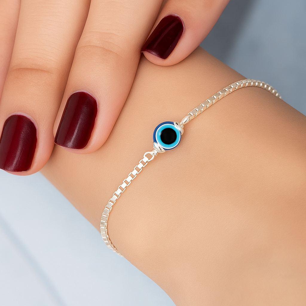 Handcrafted Evil Eye Good Luck Bracelet