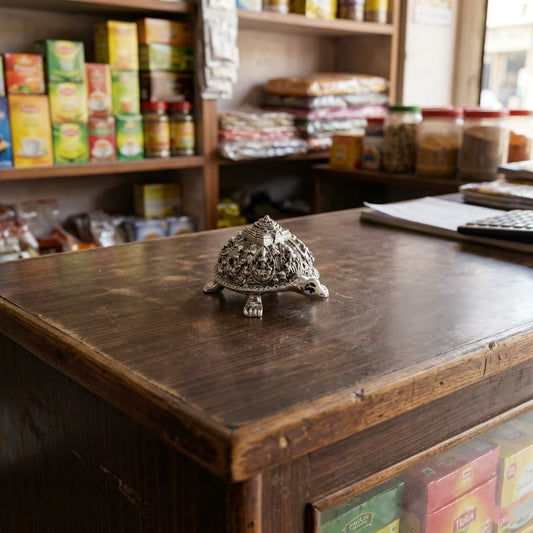 Silver Turtle Very Lucky In Vastu, Attract Wealth