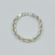 Silver Twist Pure Spiral Bracelet for Men & Boys.