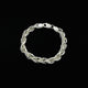 Silver Twist Pure Spiral Bracelet for Men & Boys.