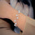 Unisex Silver Bracelet Set - Trendy Boy & Girl Couple Combo.