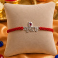 Kanha’s Grace Silver Rakhi