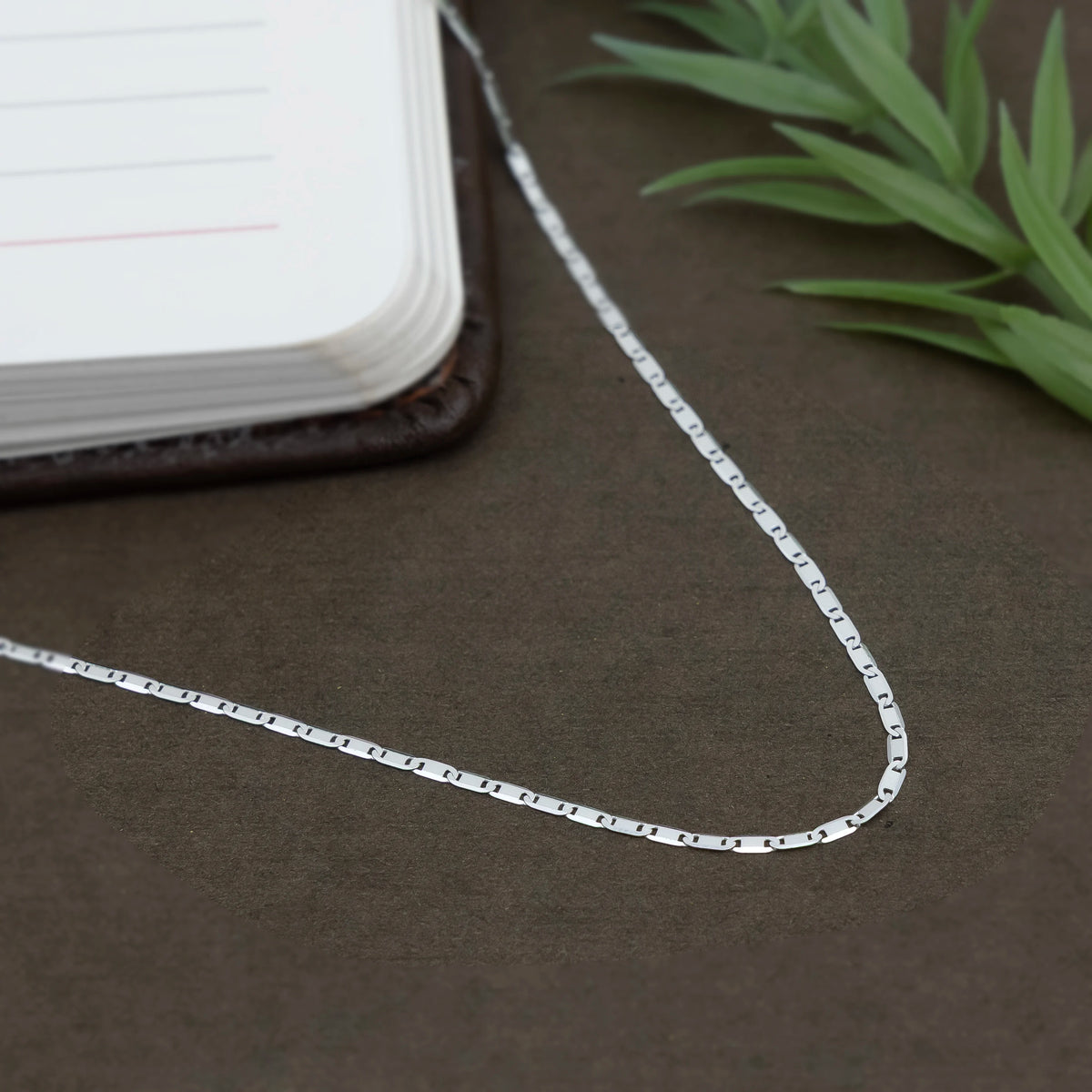 Lightweight Sterling Silver Everyday Chain for Boys and Girls
