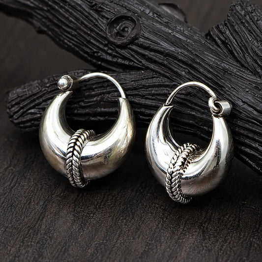 Men's Silver Bali with Authentic Desi Look