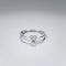 Minimalist Heart Diamond Promise Ring for Women