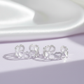 Modern Heart Shape Silver Toe Ring(Bichiya)