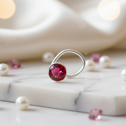 Nose Pin Special Combo Elegant Designs (Pearl, Star, Round, Square)