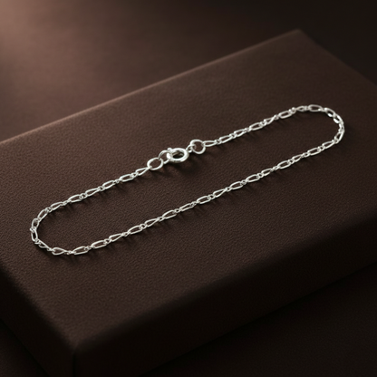 Oval Link Chain Bracelet for Men & Women