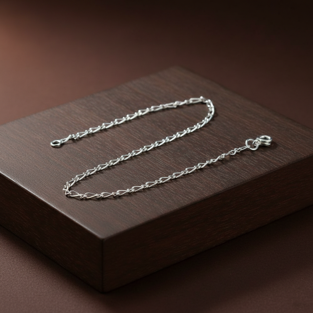 Oval Link Chain Bracelet for Men & Women