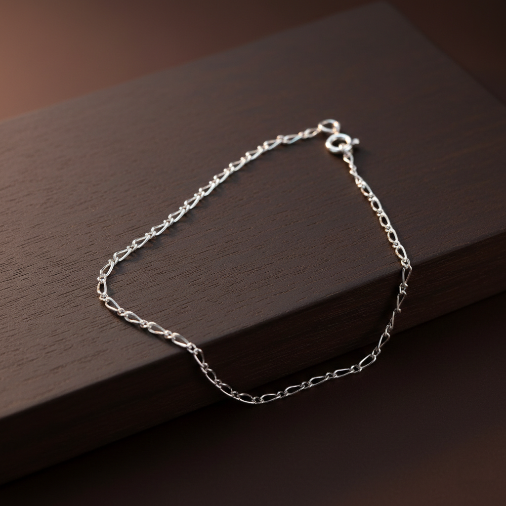 Oval Link Chain Bracelet for Men & Women
