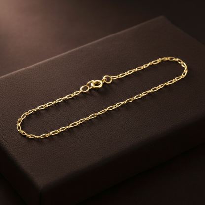 Oval Link Chain Bracelet for Men & Women
