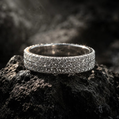 Premium Diamond Eternity Band Ring