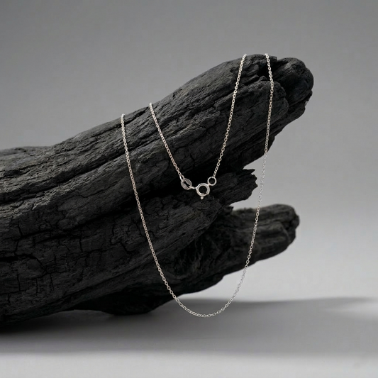 Premium Sterling Silver Chain – Versatile, Timeless Jewellery for Every Occasion.