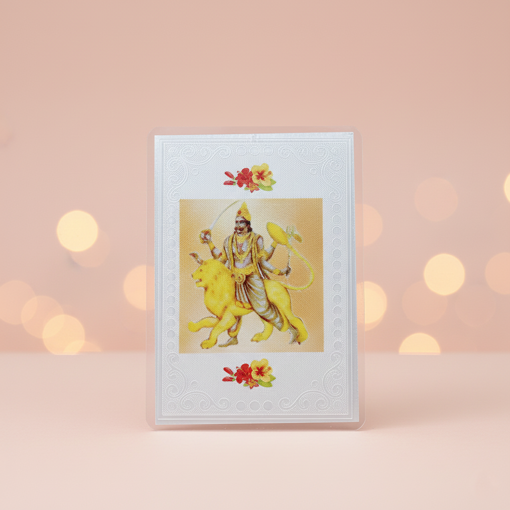 Pure Silver Shree Mangal Yantra