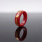 Red Swastika Symbol Ring – Traditional Lucky Charm Resin Band