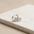 Ridge Unique Line Design Silver Bali for Men And Boys