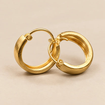Rogue Curve Gold Bali for Men Silver Bold Daily Wear Bali