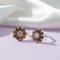 Round Flower Design Silver Toe Ring(Bichiya)