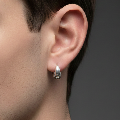 Royal Oxidized Silver Boy's Bali