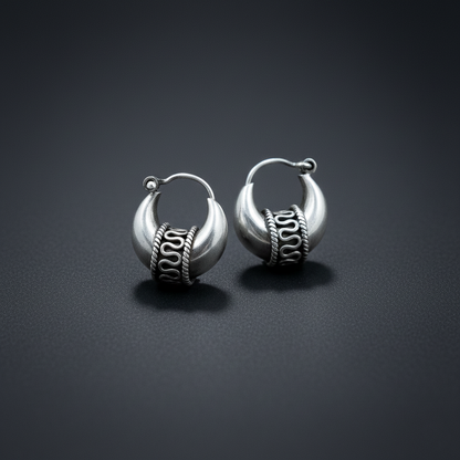 Royal Oxidized Silver Boy's Bali